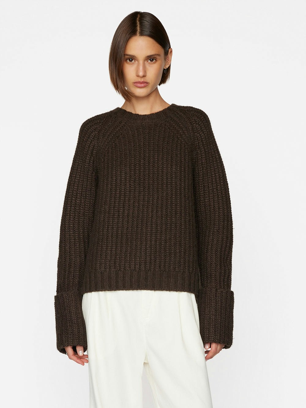 sweater front view
